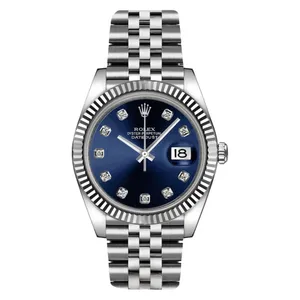 ساعت مچی عقربه‌ای مردانه مدل دیت جاست بند فلزی کد 1