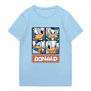 تی شرت آستین کوتاه زنانه مدل دیزنی رنگ آبی