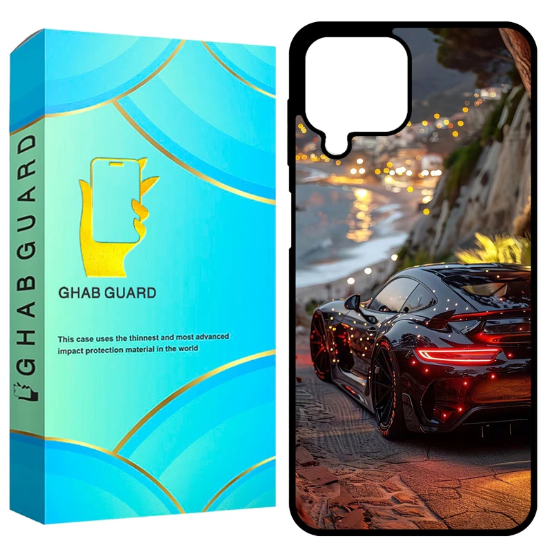 کاور قاب گارد طرح ماشین مدل GA1220 مناسب برای گوشی موبایل سامسونگ Galaxy A12 / A12 Nacho / M12 / F12