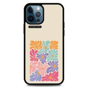 AKAM AMC-WA12PROMAX-FLOWERS-18 Cover For Apple iPhone 12 Pro Max