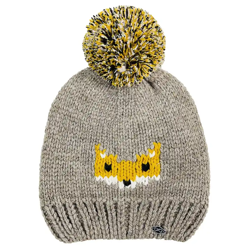 کلاه بافتنی بچگانه اندلس مدل 84021 رنگ طوسی