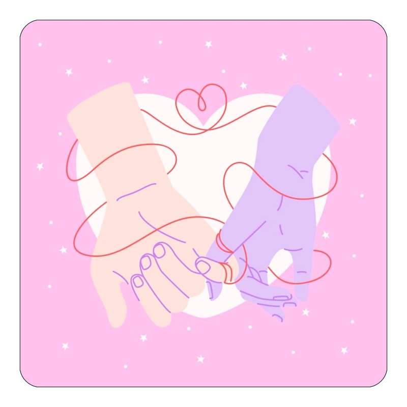 مگنت کاکتی طرح عاشقانه مدل mp38027