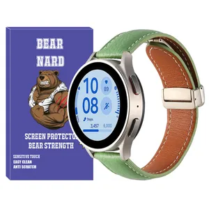 Bearnard band model Mag Leather BR suitable for Samsung Galaxy Watch 4 40mm / 4 44mm / 5 40mm / 5 44mm / 6 40mm / 6 44mm / 7 40mm / 7 44mm smartwatch