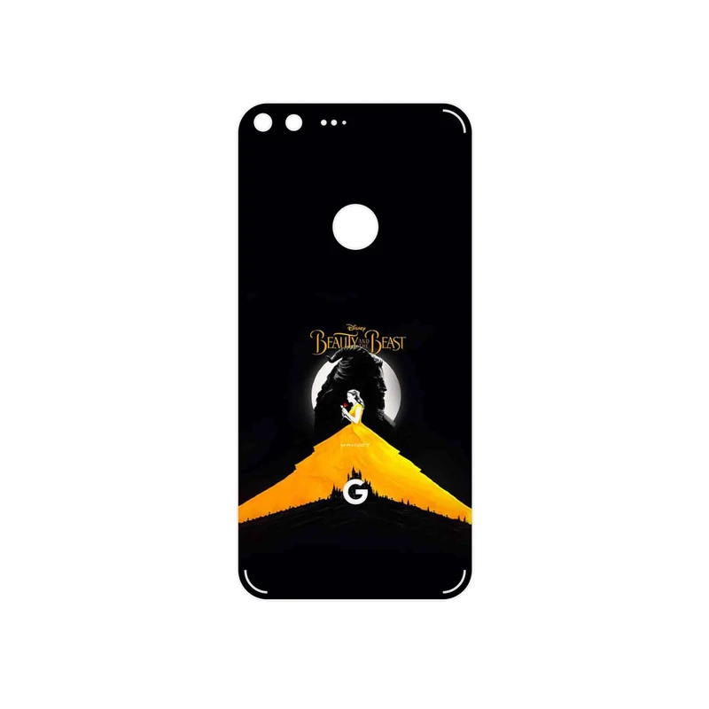 برچسب پوششی ماهوت مدل Beauty and the Beast مناسب برای گوشی موبایل گوگل Pixel XL