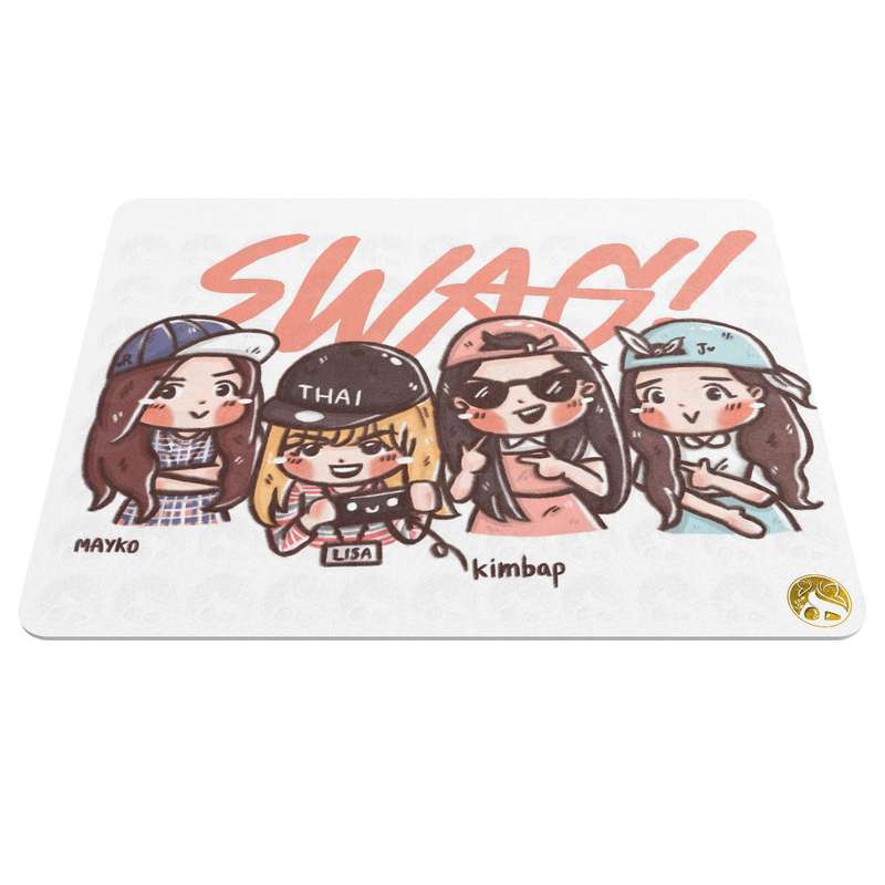 ماوس پد هومرو مدل A6270 طرح بلک پینک