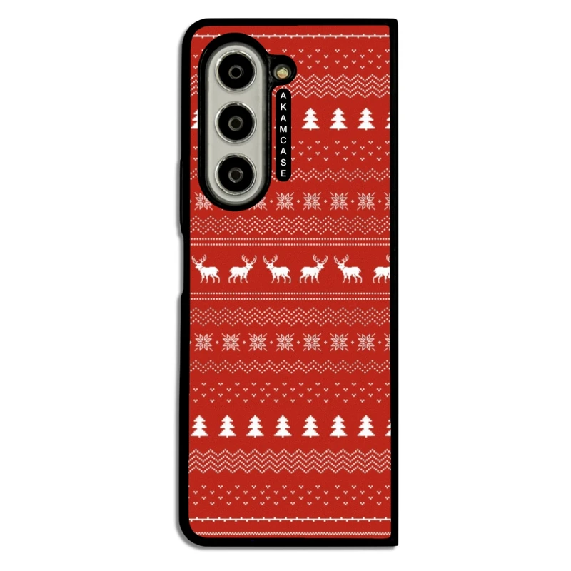 کاور آکام مدل AMCWSGZFOLD5-CHRISTMAS21 مناسب برای گوشی موبایل سامسونگ Galaxy Z Fold 5