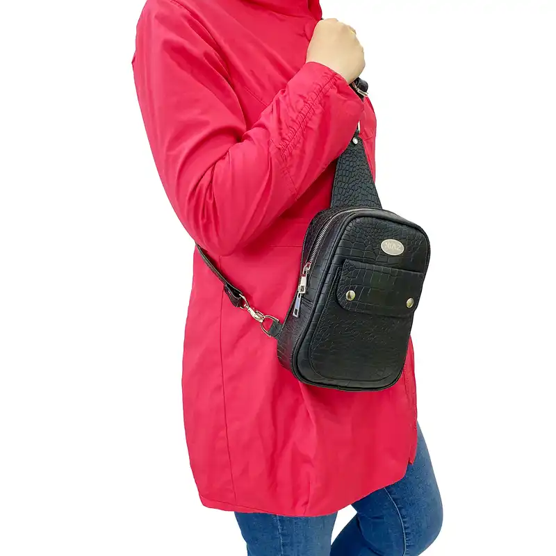 کوله پشتی نیاز چرم مدل NZ2205-ME