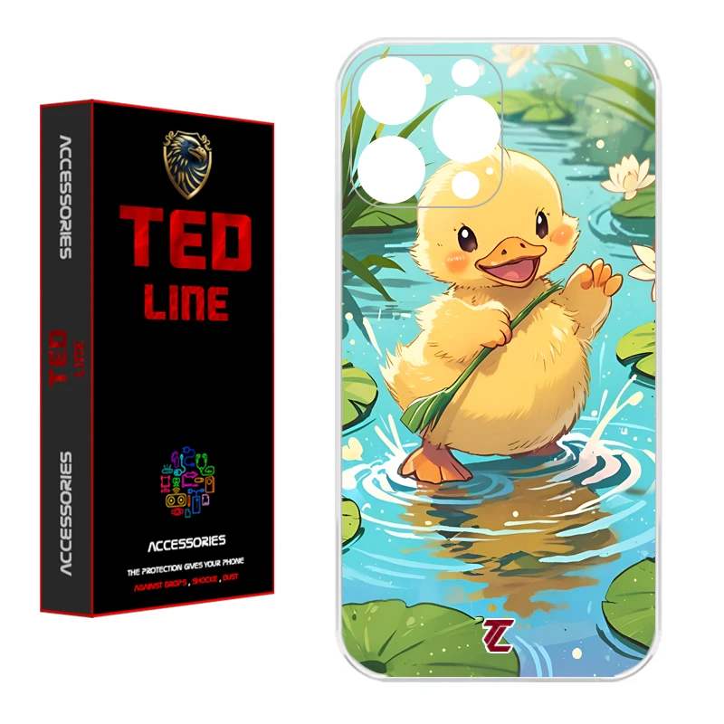 کاور تدلاین طرح اردک کد 1185 مناسب برای گوشی موبایل اپل Iphone 13 Pro