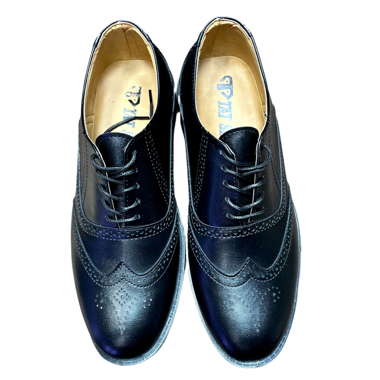 کفش مردانه مدل چرمی مجلسی بندی طبی رنگ مشکی  -  - 6