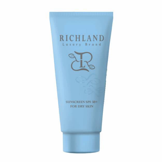 کرم ضد آفتاب بی رنگ ریچلند SPF 50 مدل 01 مناسب پوست خشک حجم 150 میلیلیتر کرم ضد آفتاب بی رنگ ریچلند SPF 50 مدل 01 مناسب پوست خشک حجم 150 میلیلیتر