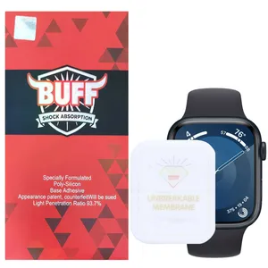 Buff Hydrogel tempered glass screen protector for Apple Watch 45mm series 9 / 8 / 7
