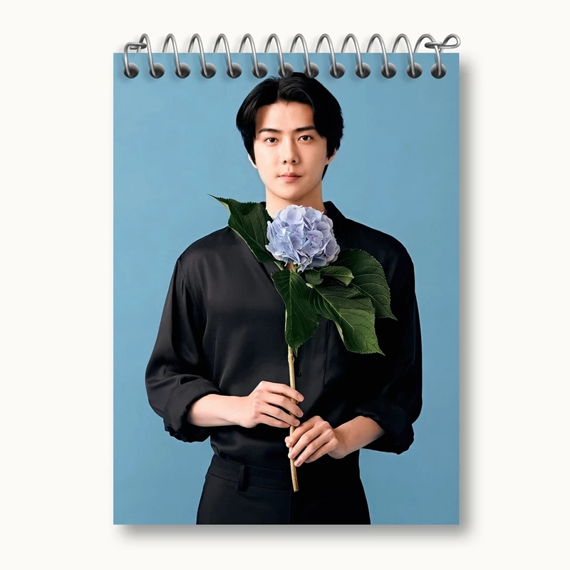 دفتر یادداشت 50 برگ خندالو مدل سهون گروه اکسو EXO کد 13460