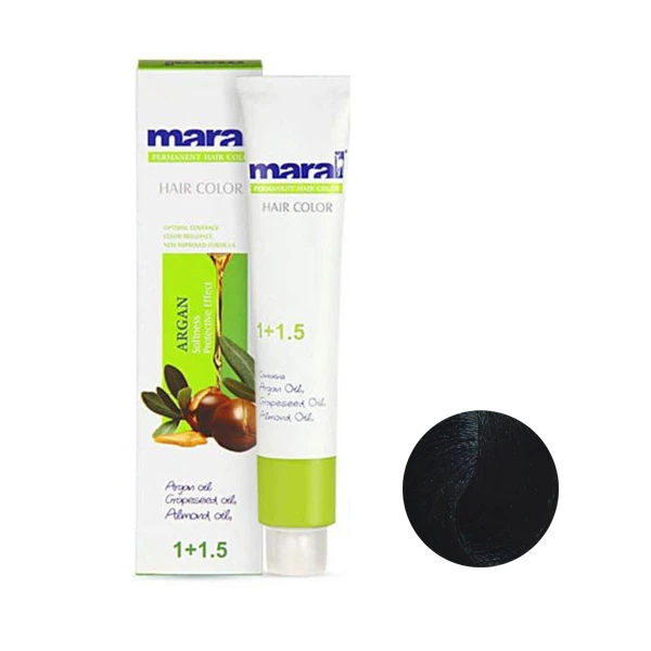 رنگ مو مارال شماره 4.58 حجم 100 میلی لیتر رنگ قهوه تلخ