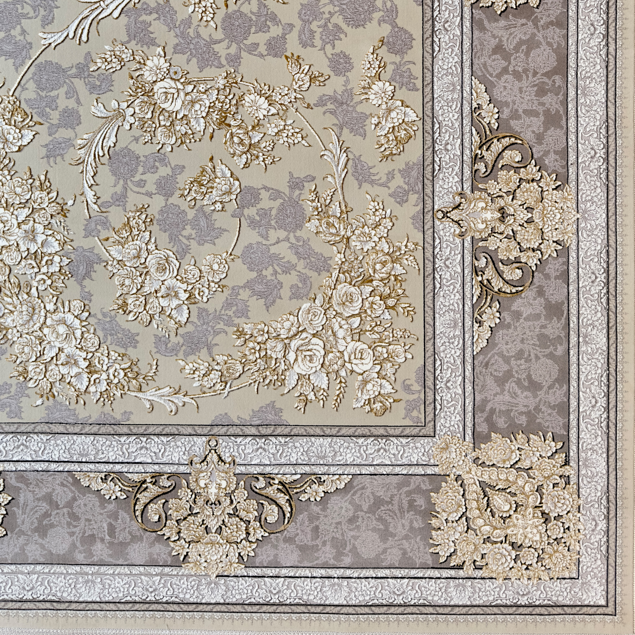 فرش ماشینی زانیار کویر کد 1.00043