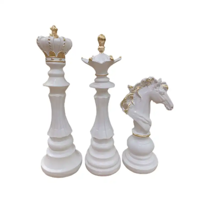 مجسمه مدل مهره شطرنج مجموعه 3 عددی