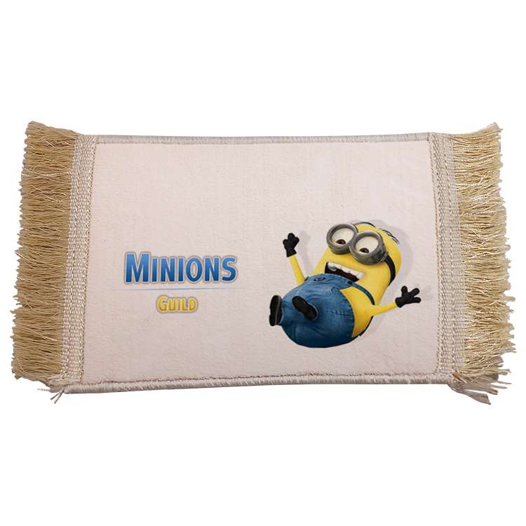 فرش ماشینی دیوارکوب مدل مینیون کد 64