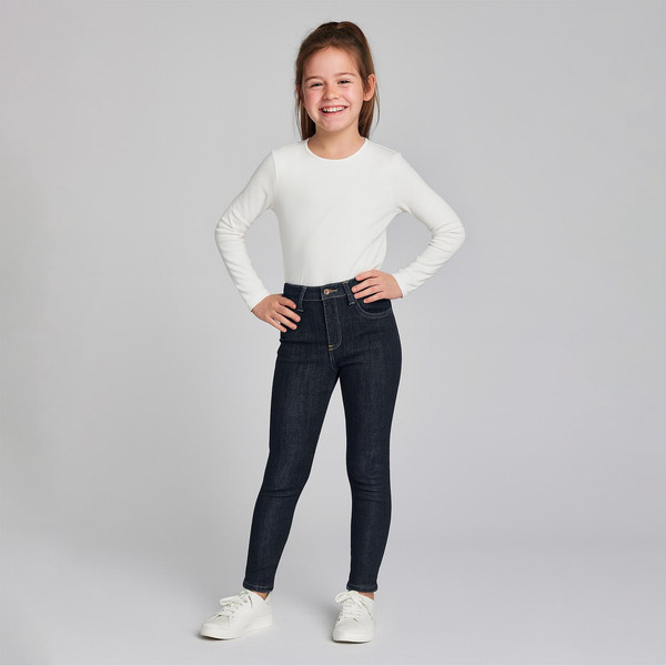 شلوار جین دخترانه تیپ تاپ مدل 32138S25