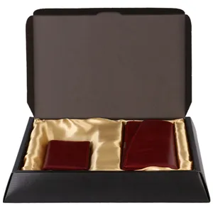 ست هدیه رویال چرم کد SW7/1-Crimson 