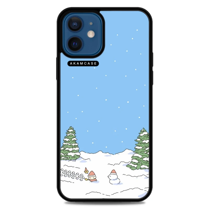 کاور آکام مدل AMC-WA12M-WINTER-12 مناسب برای گوشی موبایل اپل iPhone 12 Mini