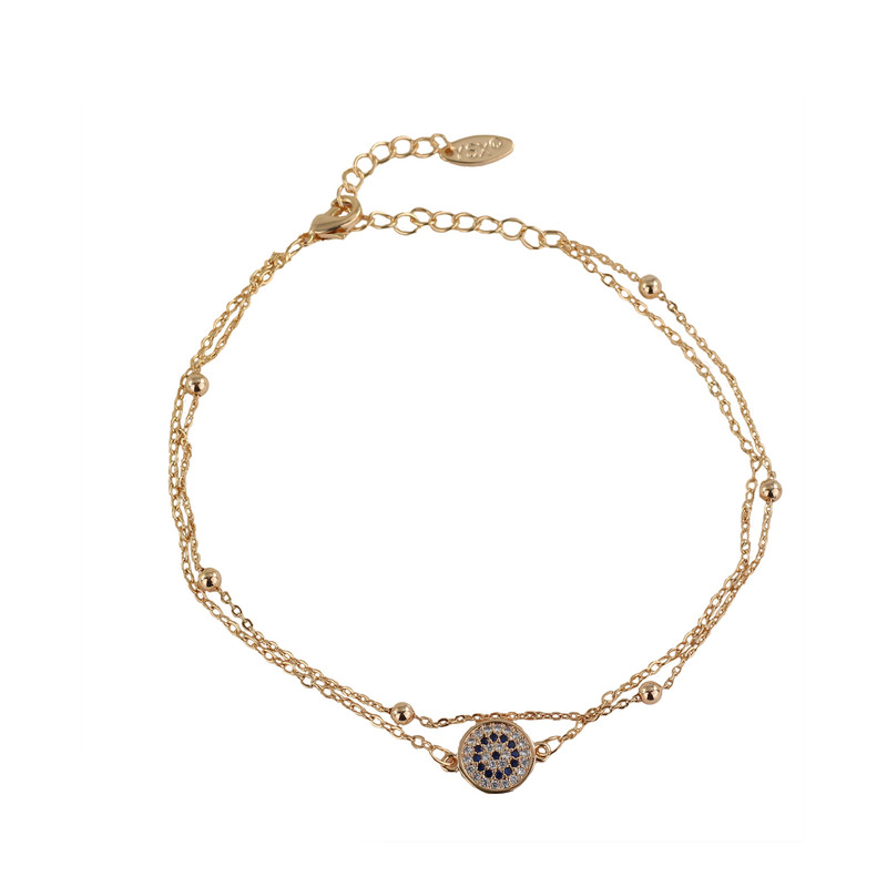 پابند زنانه وای اس ایکس مدل چشم نظر کد M156