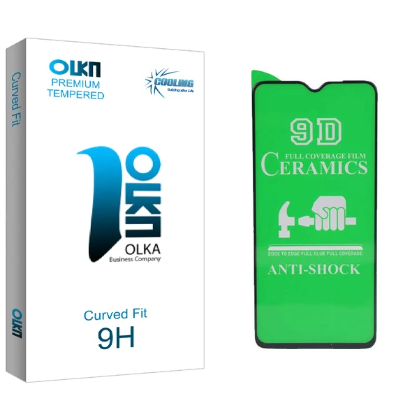 محافظ صفحه نمایش سرامیکی کولینگ مدل Olka glass مناسب برای گوشی موبایل شیائومی Redmi Note 8 Pro