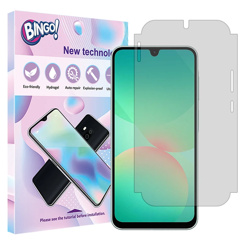 محافظ صفحه نمایش شفاف بینگو مدل Tough مناسب برای گوشی موبایل سامسونگ Galaxy A26