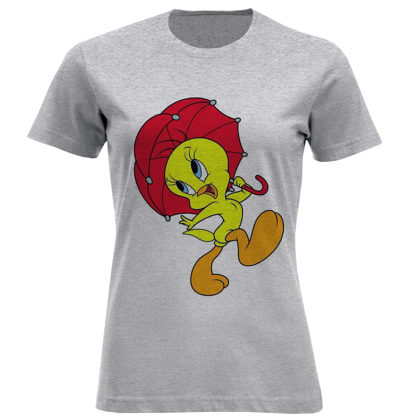 تی شرت آستین کوتاه زنانه مدل جوجه وچتر F1473