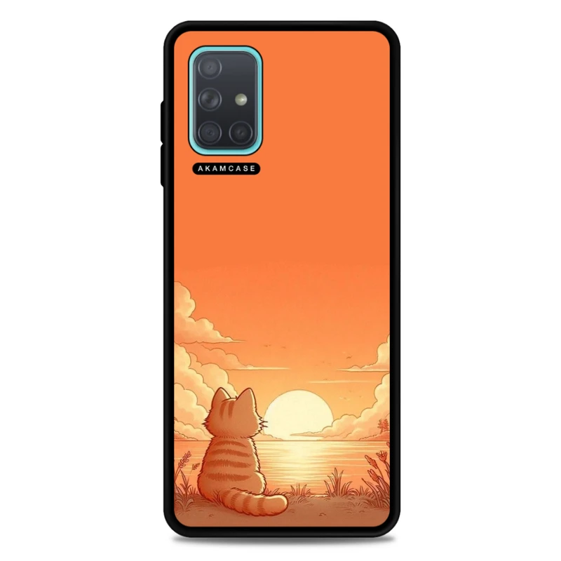کاور آکام مدل AMC-WSGA71-CATS-32 مناسب برای گوشی موبایل سامسونگ Galaxy A71