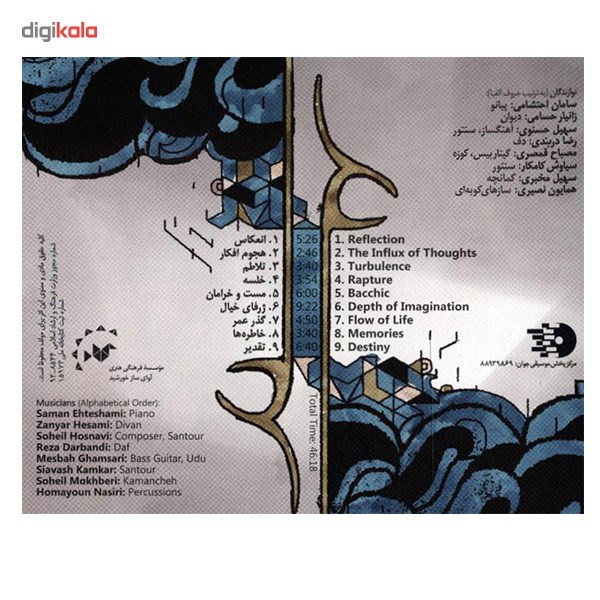 آلبوم موسیقی تلاطم - سهیل حسنوی