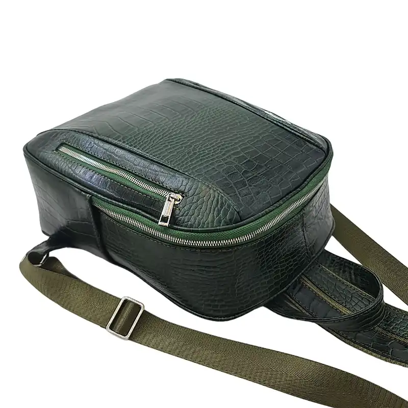 کوله پشتی زنانه مدل آریوس چرم طبیعی گاوی کد S_220