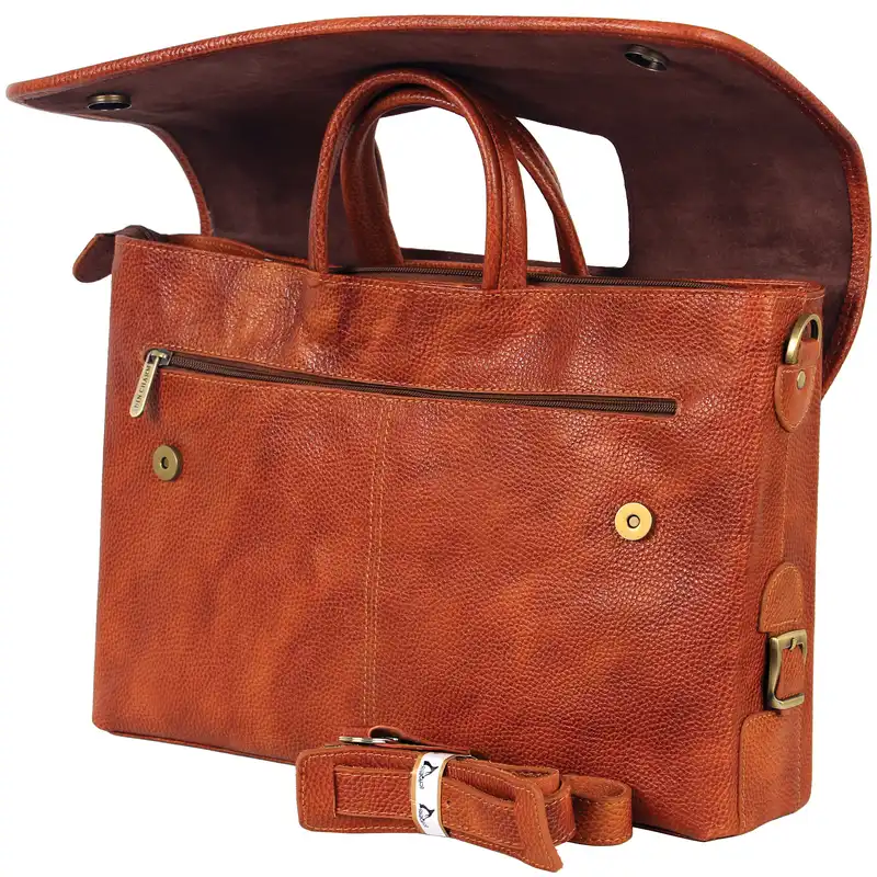 کیف اداری زنانه چرم بارز مدل DZ1.Folotet