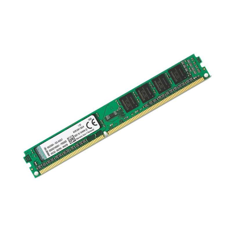 رم کامپیوتر DDR3 تک کاناله 1600 مگاهرتز کینگستون مدل KVR ظرفیت 4 گیگابایت