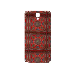 MAHOOT Embroidered Rug Cover Sticker for Samsung Galaxy Note 3 Neo