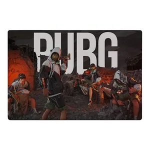 ماوس پد مخصوص بازی زیگ زاگ طرح پابجی کد 4055