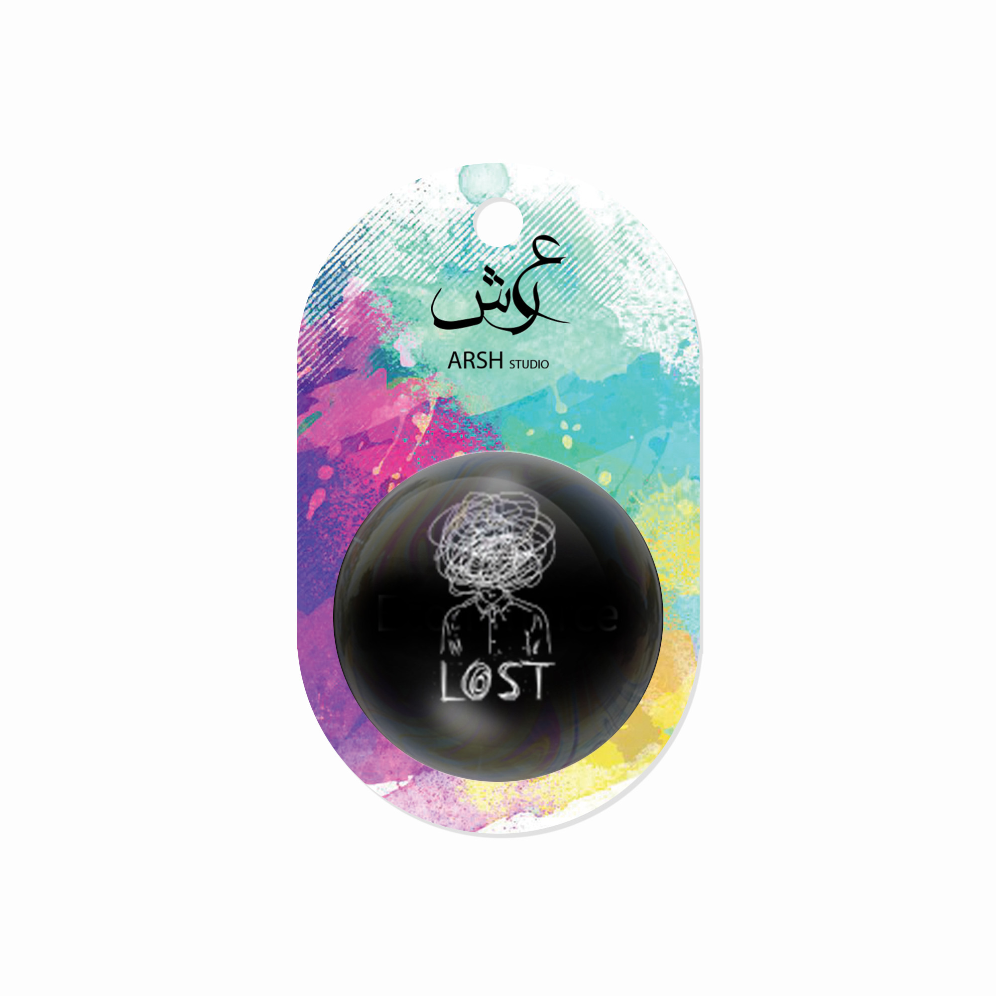 مگنت عرش طرح فانتزی Lost کد Asm4704