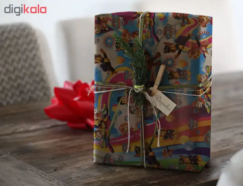 کاغذ کادو طرح سگهای نگهبان بسته 5 عددی