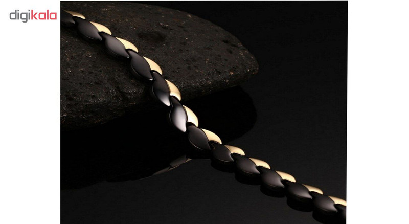 دستبند مغناطیسی سلامت اصل مدل Gold Black