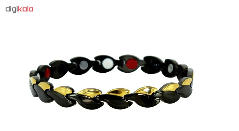دستبند مغناطیسی سلامت اصل مدل Gold Black