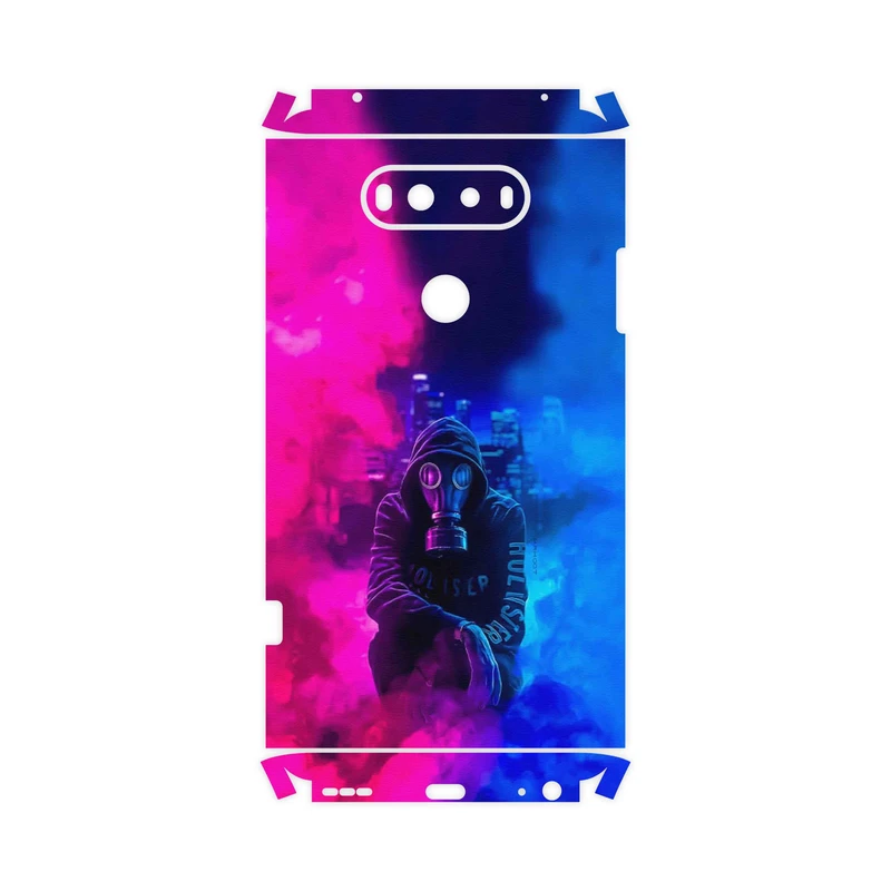 برچسب پوششی ماهوت مدل Smoke Rainbow Digital Art 2-FullSkin مناسب برای گوشی موبایل ال جی V20