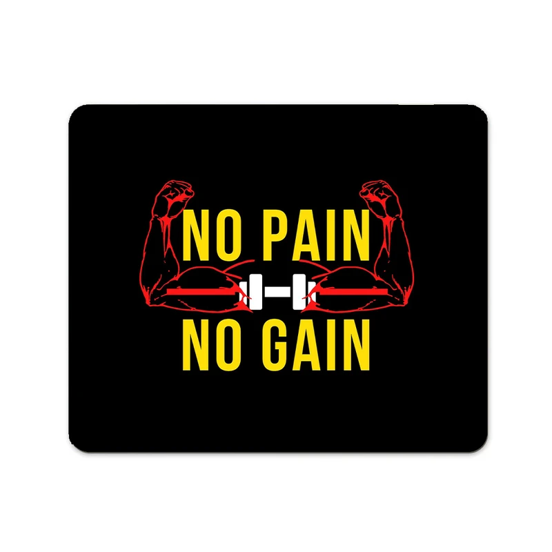 ماوس پد پاد آفرین مدل انگیزشی باشگاهی فیتنس بدنسازی جیم کد P624 سایز 19*24 سانتی متر