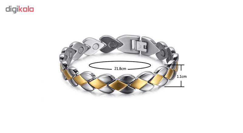 دستبند مغناطیسی سلامت اصل مدل Luxury Bracelet 