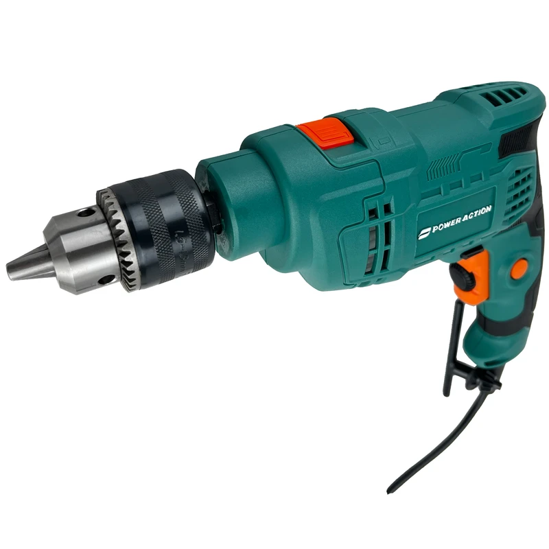 عکس شماره 9 : دریل چکشی پاور اکشن مدل id 750-b مجموعه 28 عددی