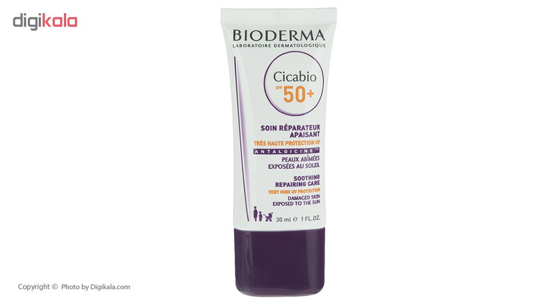 کرم ترمیم کننده پوست بایودرما مدل Cicabio حجم 30 میلی لیتر