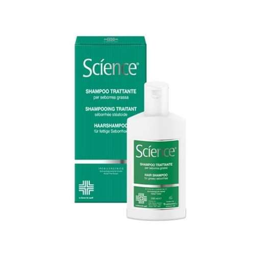 شامپو موی ساینس مدل greasy seborrhea حجم200 میلی لیتر