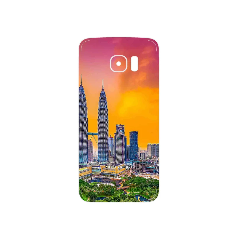 برچسب پوششی ماهوت مدل City of Kuala Lumpur مناسب برای گوشی موبایل سامسونگ Galaxy S7 Edge