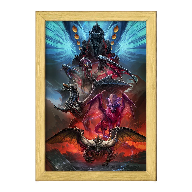 تابلو خندالو طرح بازی شکارچی هیولا (Monster Hunter) کد 33282