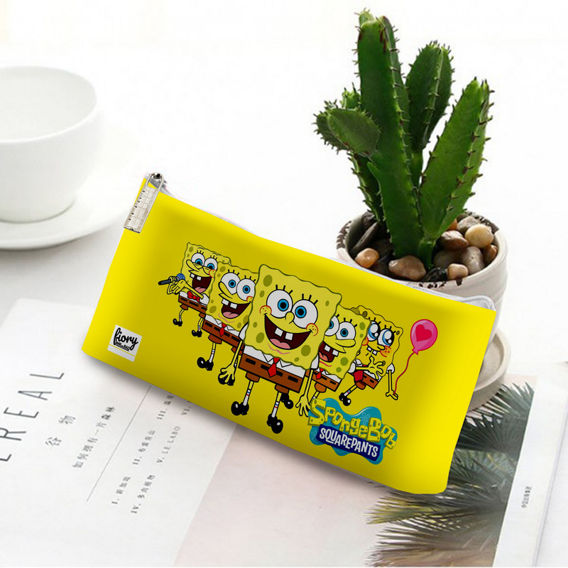 جامدادی مستر راد مدل باب اسفنجی طرح شلوار مربعی کد fiory 2034