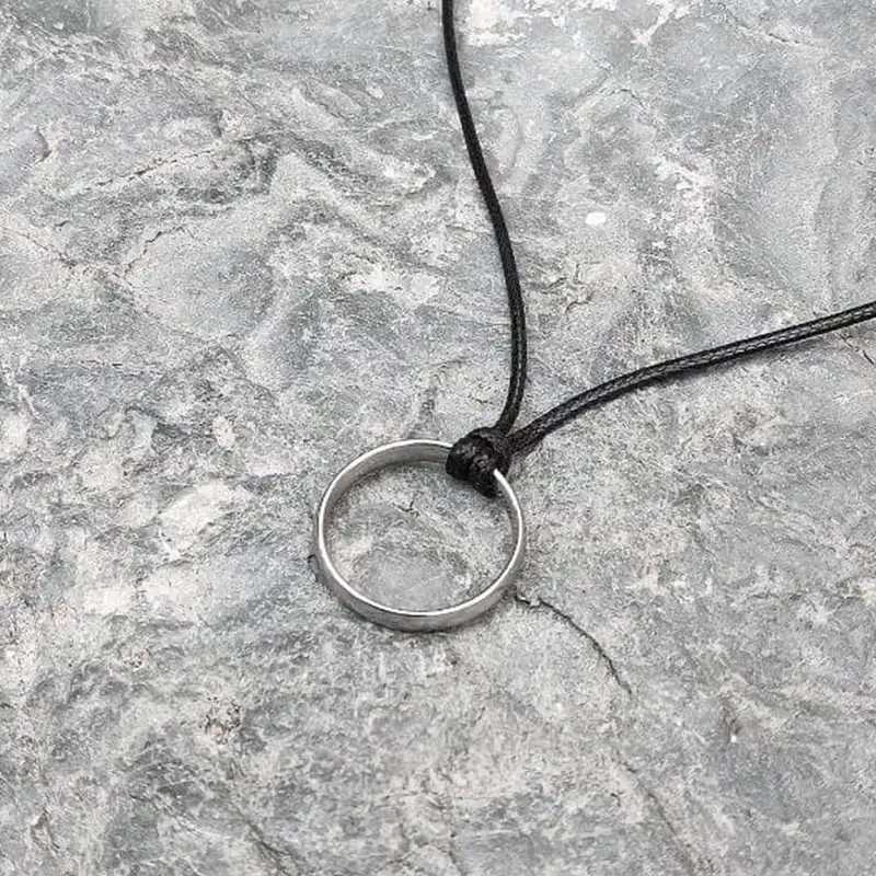 گردنبند لیردا مدل حلقه اسم آرامش کد AR 0056