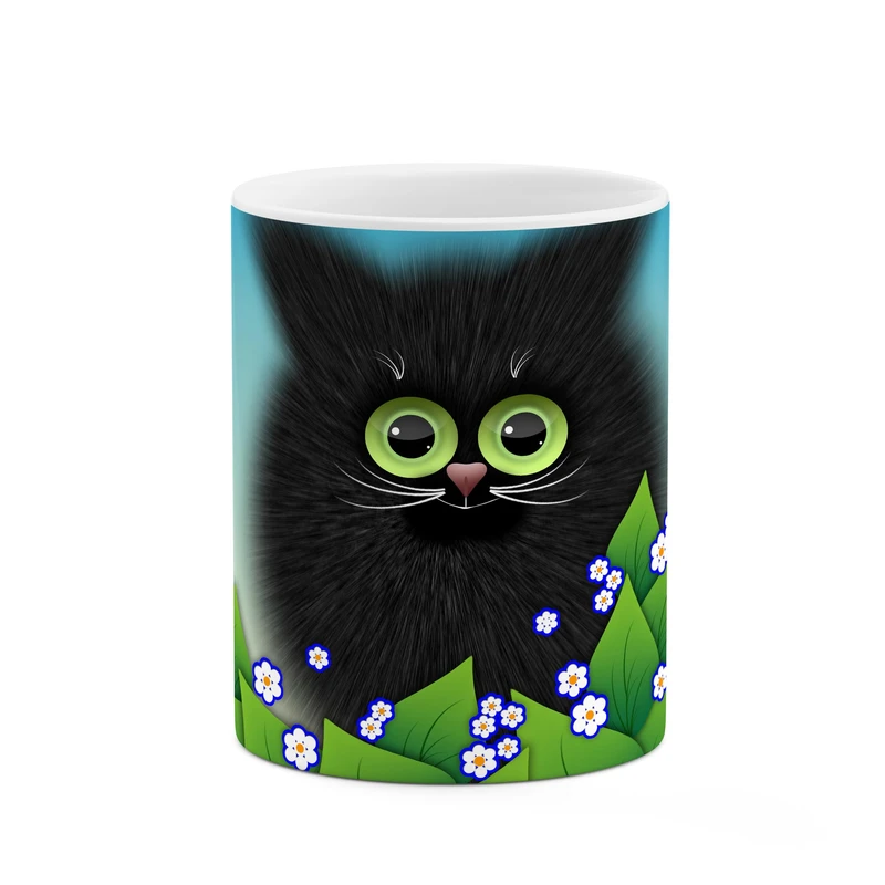 ماگ کاکتی طرح گربه کد mgp11982