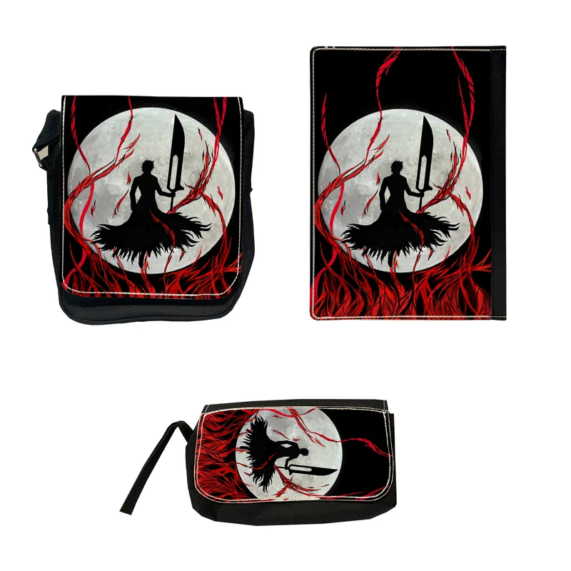 کلاسور مدل انیمه Bleach به همراه کیف و جامدادی